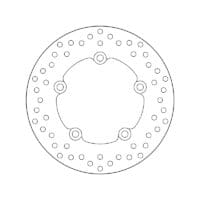 800Wx800H-1035537-2 BREMBO Serie Oro ronde vaste remschijf