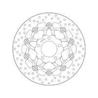 BREMBO Serie Oro ronde zwevende remschijf