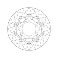 BREMBO Serie Oro ronde zwevende remschijf