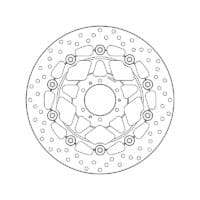 BREMBO Serie Oro ronde zwevende remschijf