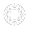 BREMBO Serie Oro ronde zwevende remschijf