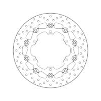BREMBO Serie Oro ronde zwevende remschijf
