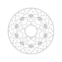 BREMBO Serie Oro ronde zwevende remschijf