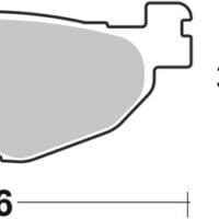 BREMBO Scooter Remblokken - 07059XS Gesinterd metaal