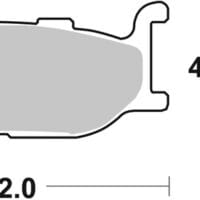 800Wx800H-1035762-1 BREMBO Scooter Remblokken - 07073XS Gesinterd metaal