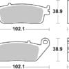 BREMBO Scooter Remblokken - 07075XS Gesinterd metaal