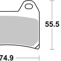 800Wx800H-1035826-1 BREMBO Street Remblokken - 07BB19SA Gesinterd metaal