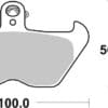 BREMBO Street Remblokken - 07BB24SA Gesinterd metaal