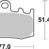 BREMBO Street Remblokken - 07BB26SA Gesinterd metaal