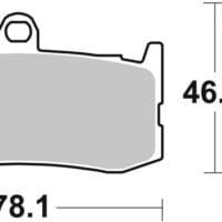 800Wx800H-1035867-1 BREMBO Street Remblokken - 07GR06SA Gesinterd metaal
