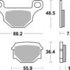 BREMBO Street Remblokken - 07GR09CC Carbon Ceramic