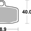 BREMBO Off-Road Remblokken - 07GR20SX Gesinterd metaal