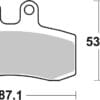 BREMBO Street Remblokken - 07GR2106 Carbon Ceramic