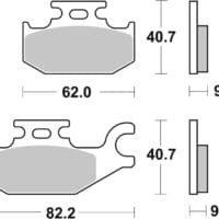 800Wx800H-1035891-1 BREMBO Off-Road Remblokken - 07GR49SD Gesinterd metaal