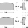 BREMBO Street Remblokken - 07GR5915 Carbon Ceramic