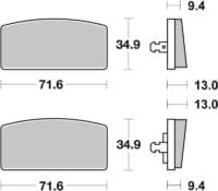 BREMBO Street Remblokken - 07GR5915 Carbon Ceramic