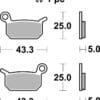 BREMBO Off-Road Remblokken - 07GR70SD Gesinterd metaal