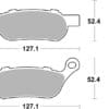 BREMBO Street Remblokken - 07HD07SP Gesinterd metaal