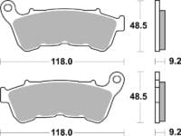 BREMBO Street Remblokken - 07HD22SA Gesinterd metaal