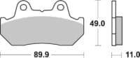 BREMBO Street Remblokken - 07HO1010 Carbon Ceramic