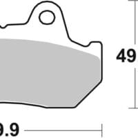 800Wx800H-1035962-1 BREMBO Street Remblokken - 07HO10LA Gesinterd metaal