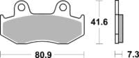 BREMBO Off-Road Remblokken - 07HO15SD Gesinterd metaal