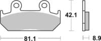 BREMBO Street Remblokken - 07HO2107 Carbon Ceramic