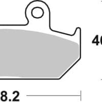 800Wx800H-1035984-1 BREMBO Street Remblokken - 07HO23SA Gesinterd metaal