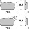 BREMBO Off-Road Remblokken - 07HO26SX Gesinterd metaal