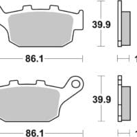 800Wx800H-1035991-1 BREMBO Street Remblokken - 07HO2711 Carbon Ceramic