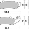 BREMBO Street Remblokken - 07HO29SP Gesinterd metaal