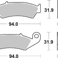 800Wx800H-1035998-1 BREMBO Street Remblokken - 07HO29SP Gesinterd metaal