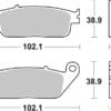 BREMBO Street Remblokken - 07HO3005 Carbon Ceramic