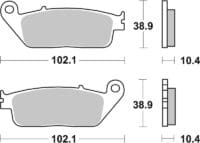 BREMBO Street Remblokken - 07HO3405 Carbon Ceramic