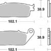 BREMBO Street Remblokken - 07HO34SP Gesinterd metaal