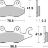 BREMBO Street Remblokken - 07HO4008 Carbon Ceramic