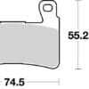 BREMBO Competition Remblokken - 07HO45RC Carbon Ceramic