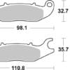 BREMBO Street Remblokken - 07HO5606 Carbon Ceramic