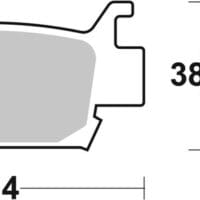 800Wx800H-1036047-1 BREMBO Off-Road Remblokken - 07HO58SD Gesinterd metaal