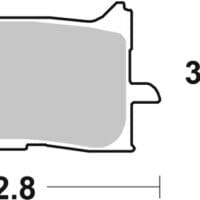 BREMBO Street Remblokken - 07HO62LA Gesinterd metaal