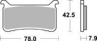 BREMBO Competition Remblokken - 07HO63RC Carbon Ceramic