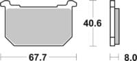 BREMBO Street Remblokken - 07KA0506 Carbon Ceramic