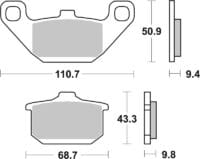 BREMBO Street Remblokken - 07KA0808 Carbon Ceramic