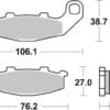 BREMBO Street Remblokken - 07KA11SA Gesinterd metaal