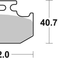 800Wx800H-1036072-1 BREMBO Off-Road Remblokken - 07KA12SX Gesinterd metaal