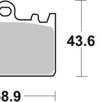 BREMBO Street Remblokken - 07KA14SA Gesinterd metaal
