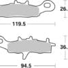 BREMBO Off-Road Remblokken - 07KA22SD Gesinterd metaal