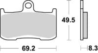 BREMBO Competition Remblokken - 07KA23RC Carbon Ceramic