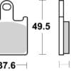 BREMBO Competition Remblokken - 07KA28RC Carbon Ceramic
