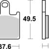 BREMBO Street Remblokken - 07KA28SA Gesinterd metaal